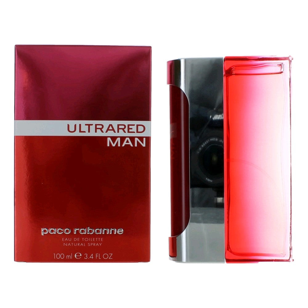 Photo of Ultrared by Paco Rabanne, 3.4 oz EDT Spray for Men